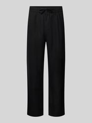 Loose fit broek met tunnelkoord van KnowledgeCotton Apparel - 26