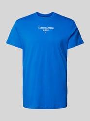 T-Shirt mit Label-Print von Tommy Jeans Blau - 35