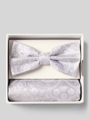 Fliege und Einstecktuch im Set aus reiner Seide von Prince Bowtie - 42