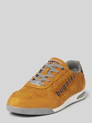 Sneakers met labelprint, model 'Trevor' van bugatti - 5