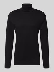 Regular Fit Longsleeve aus reiner Baumwolle mit Rollkragen von Christian Berg Men - 28
