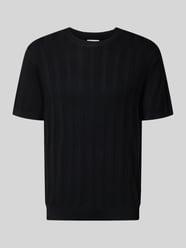 Strickshirt aus Viskose-Mix mit Rundhalsausschnitt von Lindbergh - 40