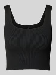 Slim Fit Tank Top in Rippoptik Modell 'TATIANNA' von Only - 38