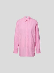 Hemdbluse mit Label-Stitching von Kenzo Rosa - 10