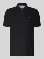 Koszulka polo o kroju regular fit z wyhaftowanym logo model „Performance” od LERROS - 4