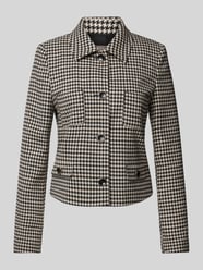 Blazer mit Umlegekragen von Christian Berg Woman Selection Schwarz - 2