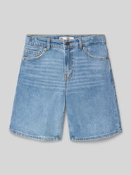 Szorty jeansowe o kroju loose fit z mieszanki bawełny od Levi’s® Kids - 18