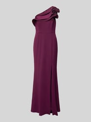 Abendkleid mit Gehschlitz von Adrianna Papell Bordeaux - 22