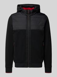 Bluza rozpinana o kroju regular fit z ocieplaną stójką od Christian Berg Men - 6