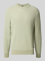 Regular Fit Strickpullover aus Baumwoll-Mix Modell 'APOKKO' von BOSS Orange - 17