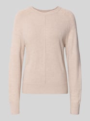 Strickpullover mit gerippten Abschlüssen von Christian Berg Woman Beige - 26