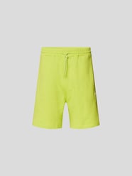 Sweatshorts mit Label-Print von MSGM Grün - 40