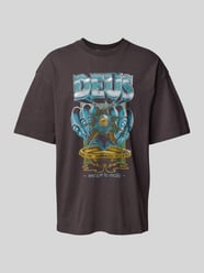 T-Shirt mit Label-Print von DEUS EX MACHINA - 10