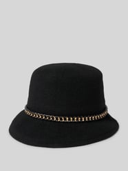 Vissershoedje van wolmix met kettingdetail, model 'Glocke' van Loevenich - 5