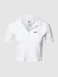 Cropped Poloshirt mit V-Ausschnitt von Nike - 43