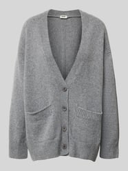 Kurtka z dzianiny o kroju relaxed fit z żywej wełny model ‘JAYDENI’ od Drykorn - 42