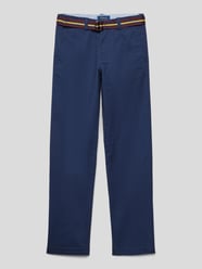 Stoffhose mit französischen Eingrifftaschen Modell 'BEDFORD' von Polo Ralph Lauren Kids Blau - 48