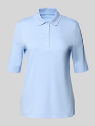 Poloshirt mit kurzer Knopfleiste von Christian Berg Woman - 7