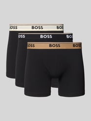 Slim Fit Boxersorts aus Baumwoll-Mix im 3er-Pack Modell 'POWER' von BOSS - 9