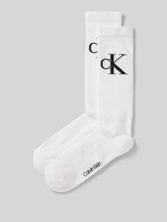 Socken mit Logo-Stitching im 2er-Pack von Calvin Klein Jeans Weiß - 35