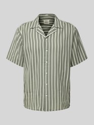 Regular Fit Freizeithemd mit Reverskragen Modell 'HOWIE' von Redefined Rebel Grün - 40