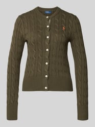 Kurtka z dzianiny o kroju slim fit model ‘Cardi’ od Polo Ralph Lauren - 46