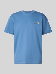 T-shirt z wyhaftowanym logo od Carhartt Work In Progress - 7