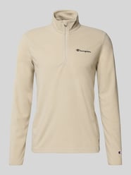 Fleecepullover met schipperskraag van CHAMPION Beige - 39