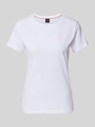 Regular Fit T-Shirt aus reiner Baumwolle Modell 'C_ELOVE_1' von BOSS Orange - 47