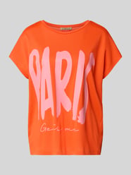 T-shirt o kroju oversized fit z mieszanki wiskozy od Smith and Soul - 4