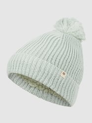 Czapka z pomponem z podszewką ze sztucznego kożuszka od Rip Curl Miętowy - 14
