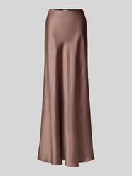 Maxirok van satijn met elastische band, model 'Francesca' van GUIDO MARIA KRETSCHMER WOMAN Beige - 43