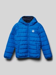 Regular Fit Steppjacke mit Kapuze von s.Oliver RED LABEL Blau - 43