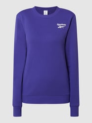 Bluza z elastycznym pasem  od Reebok Active Fioletowy - 38