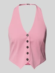 Weste mit Neckholder von Swing Pink - 32