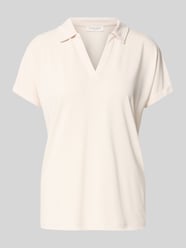 Regular Fit Poloshirt aus Modal-Mix von Christian Berg Woman - 3
