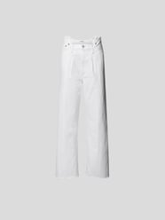 High Waist Jeans im Relaxed Fit von AGOLDE Weiß - 23