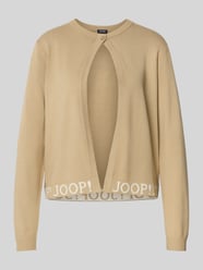 Strickjacke mit Knopfverschluss Modell 'Kona' von JOOP! Beige - 47