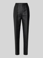 Feminine fit broek met persplooien van Marc Cain - 17