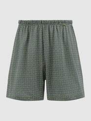 Boxershort van single-jersey  van Calida Groen - 30
