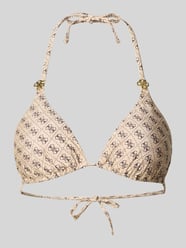 Góra od bikini z nadruk z logo na całej powierzchni od GUESS - 45