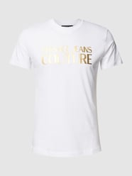 T-shirt met labelprint van Versace Jeans Couture Wit - 47