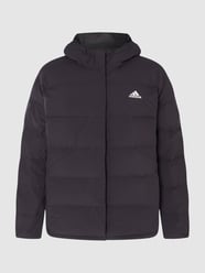 Kurtka puchowa PLUS SIZE z kapturem — wodoodporna od Adidas Sportswear Plus Czarny - 15