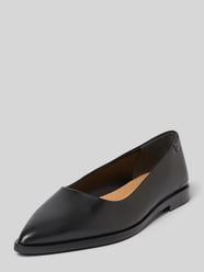Balerina z naturalnej skóry bydlęcej model 'CAMILLA 1A' od Marc O'Polo - 7
