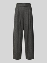Wide Leg Weite Hose mit Woll-Anteil Modell 'MAYLA 6/8' von Raffaello Rossi - 5