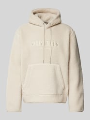 Hoodie mit Label-Stitching Modell 'FREDERIKSBERG' von Jack & Jones Beige - 34