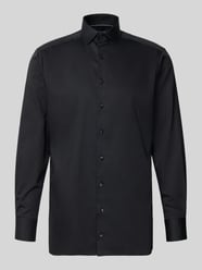 Modern Fit Businesshemd aus reiner Baumwolle Modell 'Global Kent' von OLYMP - 2
