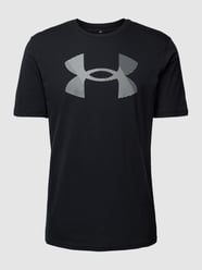 T-Shirt mit Logo-Print Modell 'BIG LOGO FILL' von Under Armour Schwarz - 33