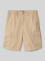 Szorty o kroju regular fit z naszywką z logo model 'Cole' od JACK & JONES - 13