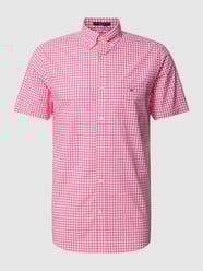 Regular fit vrijetijdsoverhemd met ruitmotief, model 'THE BROADCLOTH' van Gant Roze - 37